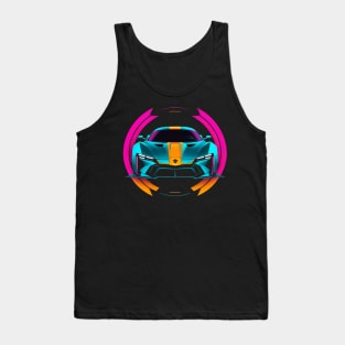 Cyberpunk Car Tank Top